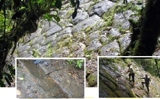 Lost City of the Giants Structures or natural formations