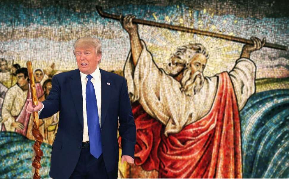 American Moses Donald Trump