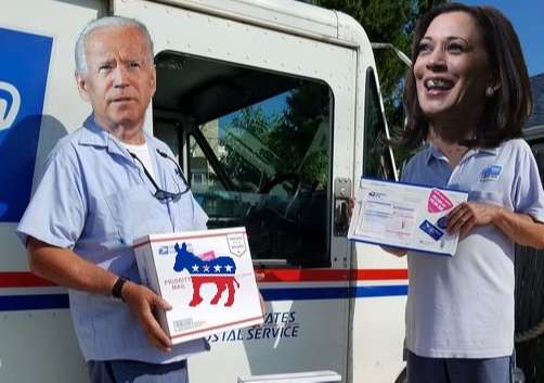 Can't Trust Post Office For Mail In Ballots