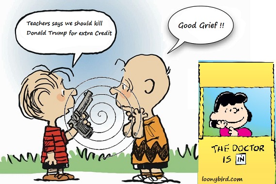 Charlie Brown Kills Trump