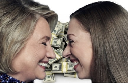 Hillary and Chelsea Clinton