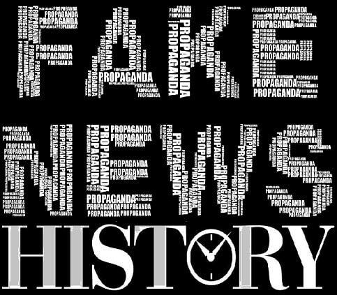 Word Art Fake News History
