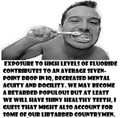 Fluoride brushing teeth