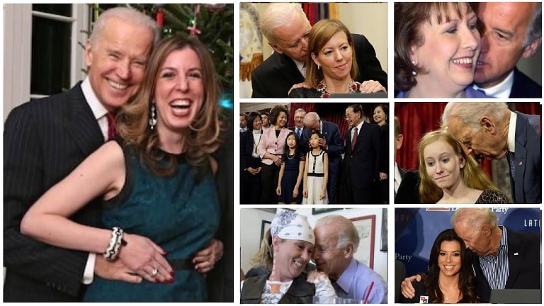 Creepy Gropey Joe Biden
