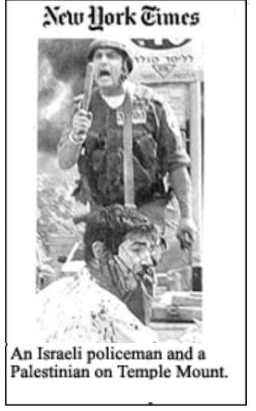 Bad Ass Israeli Cop and 'Palestinian'