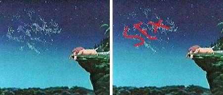 Subliminal sexual messaging lion king