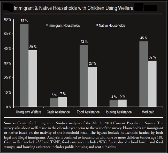immigrant vs native welfare