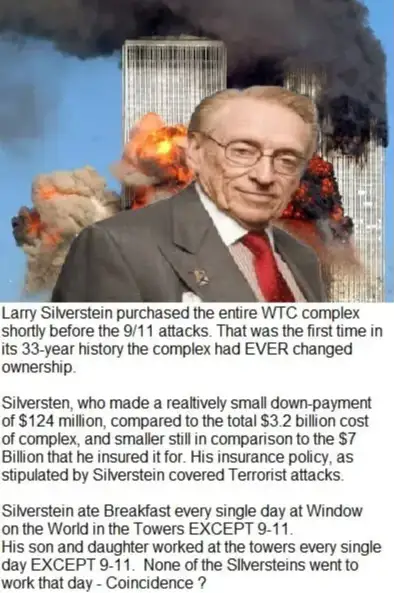 Larry Silverstein Owner of World Trade Center on 9-11