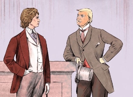 New Yorker Illustration Odd Trump