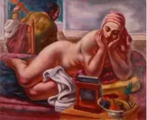 ipad in early painting